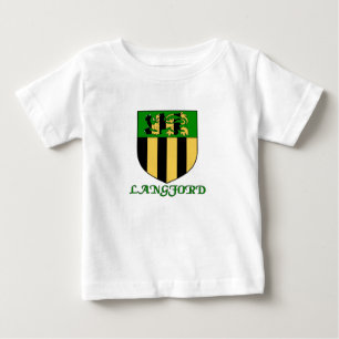 T-shirt Pour Bébé Langford Family Shield