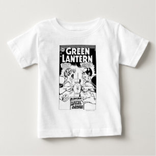 T-shirt Pour Bébé Lanterne verte contre Sinestro, noir et blanc