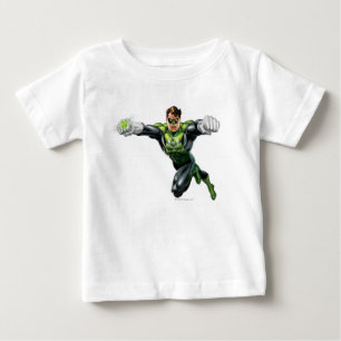 T-shirt Pour Bébé Lanterne Verte - Entièrement Rendu, Regard Sur L'A
