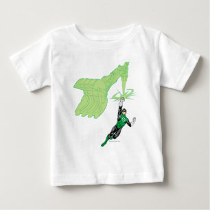 T-shirt Pour Bébé Lanterne verte - entièrement rendue, avec la