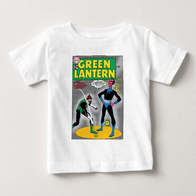 T-shirt Pour Bébé Lanterne verte supprime la bague (Devant)