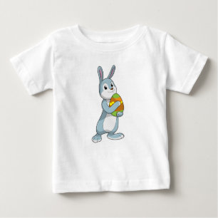 T-shirt Pour Bébé Lapin avec oeuf