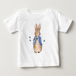 T-shirt Pour Bébé lapin classique en veste bleue