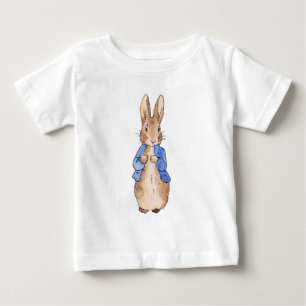 T-shirt Pour Bébé Lapin classique en veste bleue