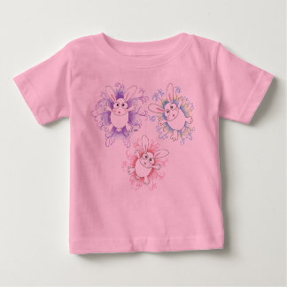 T-shirt Pour Bébé lapins, lapins, lapins