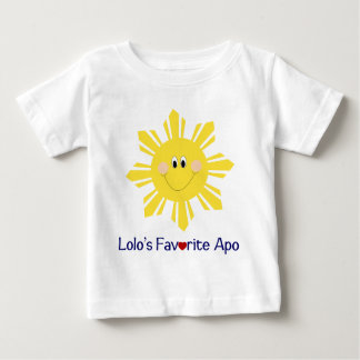 T-shirt Pour Bébé L'apo préféré de Lolo