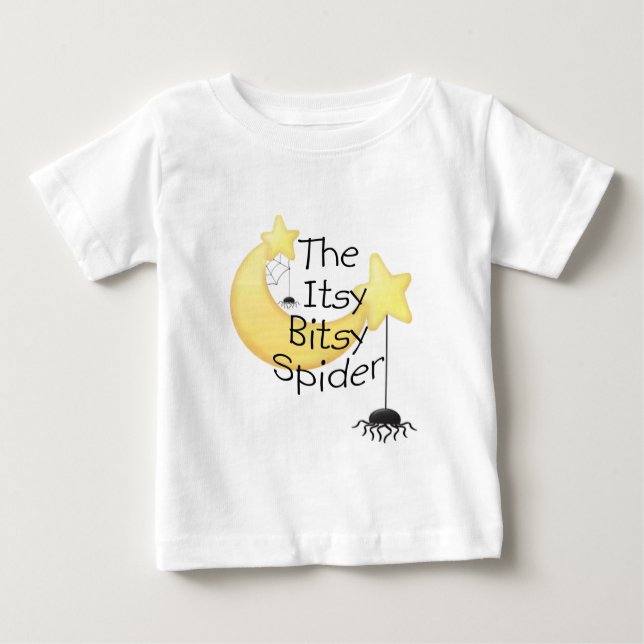 T-shirt Pour Bébé L'araignée itsy de Bitsy (Devant)