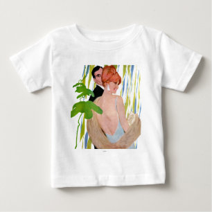 T-shirt Pour Bébé L'argent dans son esprit