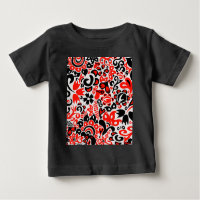 L'art populaire ukrainien motif floral abstact
