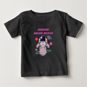 T-shirt Pour Bébé L'astronaute cool Space Star Planètes