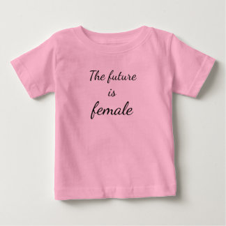 T-shirt Pour Bébé L'avenir est Femme Baby Tutu Bodysuit