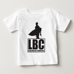 T-shirt Pour Bébé LBC - Surf - Noir