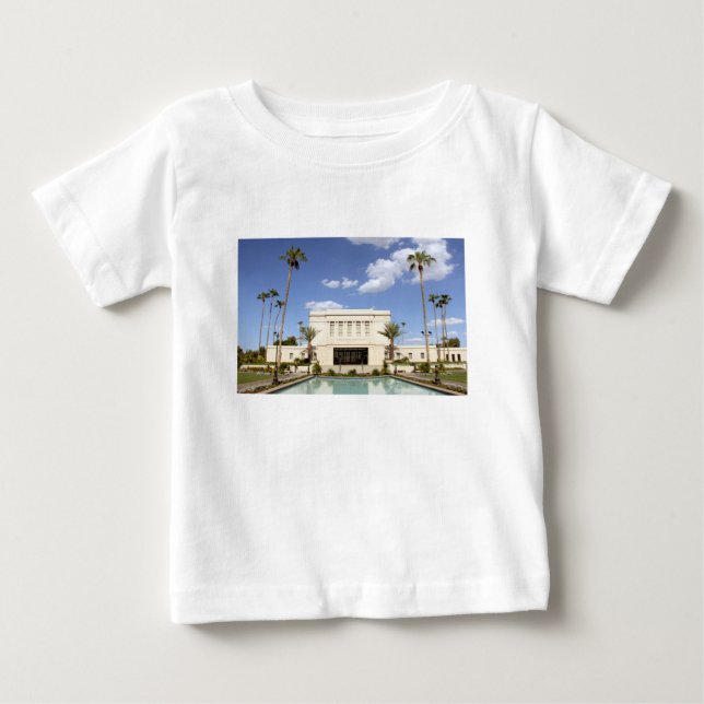 T-shirt Pour Bébé lds mesa arizona temple mormon photo (Devant)