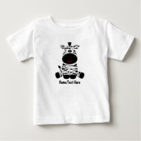 Le bébé zébrée est mignon