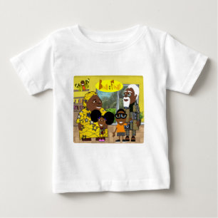 T-shirt Pour Bébé Le bino et la famille de Fino