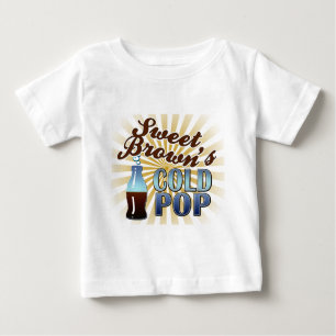 T-shirt Pour Bébé Le bruit froid de Brown doux