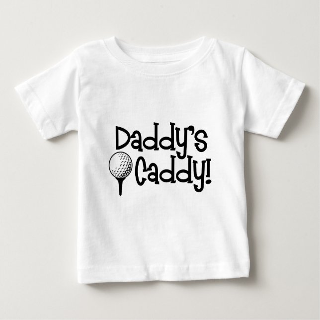 T-shirt Pour Bébé Le chariot du papa (Devant)