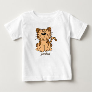 T-shirt Pour Bébé Le chaton tigré mignon du bébé