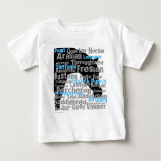 T-shirt Pour Bébé Le "cheval multiplie" le nourrisson T