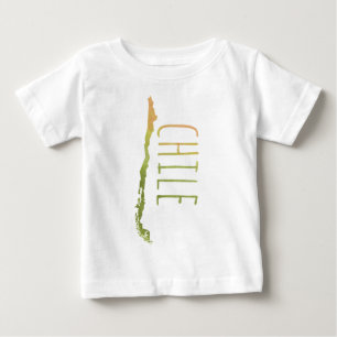 T-shirt Pour Bébé Le Chili