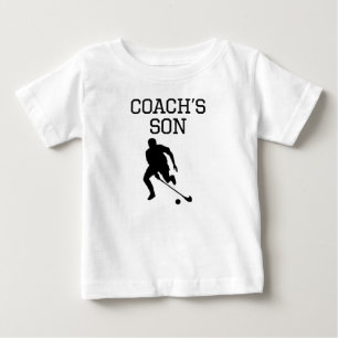 T-shirt Pour Bébé Le fils de l'entraîneur de hockey sur gazon