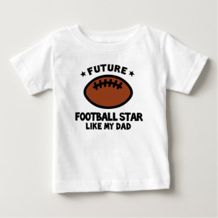 T-shirt Pour Bébé Le football aiment le papa
