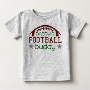 T-shirt Pour Bébé Le football du papa folâtre la combinaison unisex