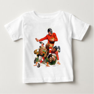 T-shirt Pour Bébé Le football d'université