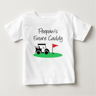 T-shirt Pour Bébé Le futur caddy de Peepaw