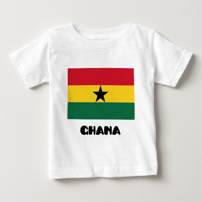 T-shirt Pour Bébé Le Ghana (Devant)