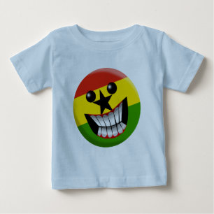 T-shirt Pour Bébé Le Ghana