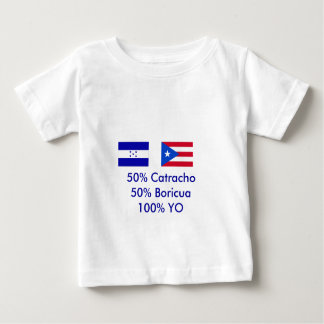 T-shirt Pour Bébé Le Honduras Porto Rico - customisé