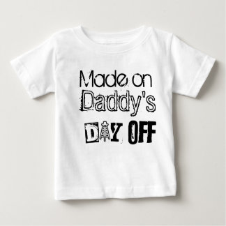 T-shirt Pour Bébé Le jour de congé du papa