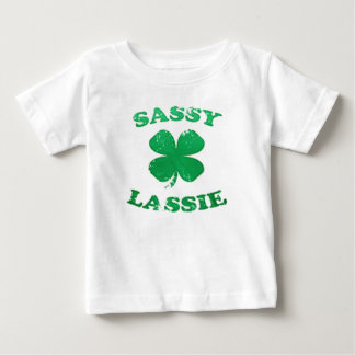 T-shirt Pour Bébé Le jour impertinent de St Patrick de gamine