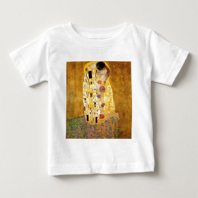 T-shirt Pour Bébé Le Kiss Gustav Klimt (Devant)
