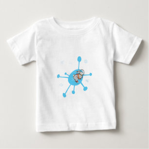 T-SHIRT POUR BÉBÉ LE LAGOMORTH DES LUNES INFLEXIBLES
