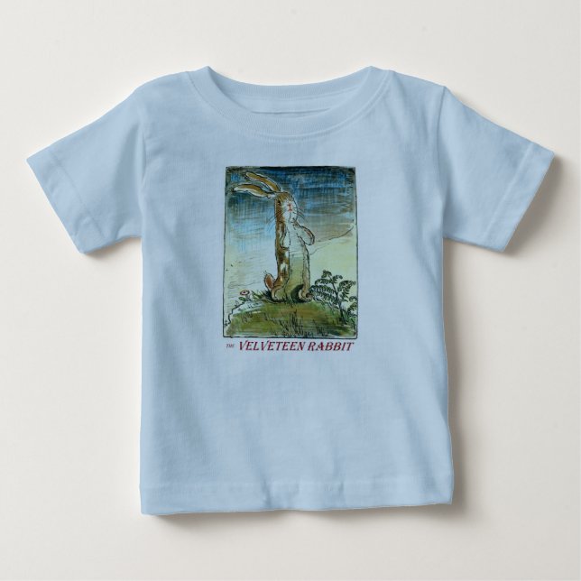 T-shirt Pour Bébé Le lapin de velventine - pièce en t d'enfant (Devant)