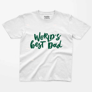 T-shirt Pour Bébé Le meilleur papa de Word