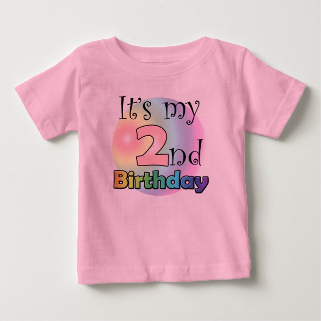 T-shirt Pour Bébé Le My II (girl) (Devant)