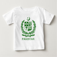 Le PAKISTAN - emblème/manteau des