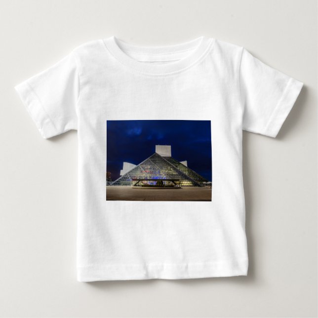 T-shirt Pour Bébé Le Panthéon de rock au crépuscule (Devant)