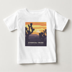 T-shirt Pour Bébé Le Parc national de Joshua Tree Californie