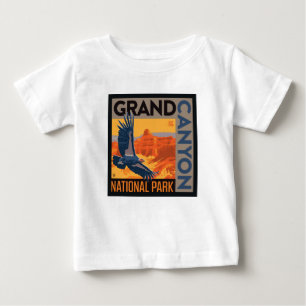 T-shirt Pour Bébé Le Parc national du Grand Canyon Condor