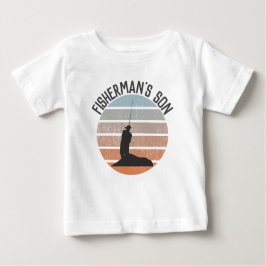 T-shirt Pour Bébé Le pêcheur