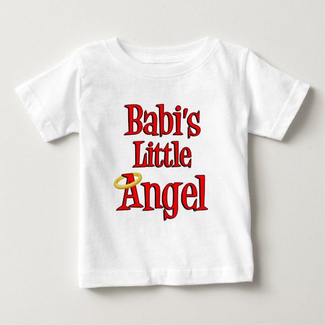 T-shirt Pour Bébé Le petit ange de Babi (Devant)