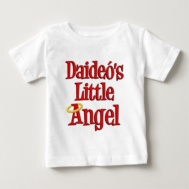 T-shirt Pour Bébé Le petit ange de Daideo (Devant)