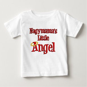 T-shirt Pour Bébé Le petit ange de Nagymama