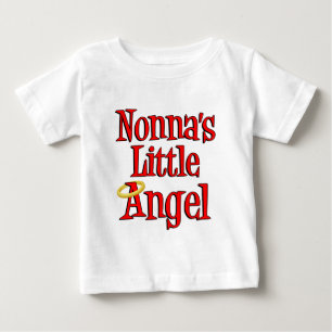 T-shirt Pour Bébé Le petit ange de Nonna