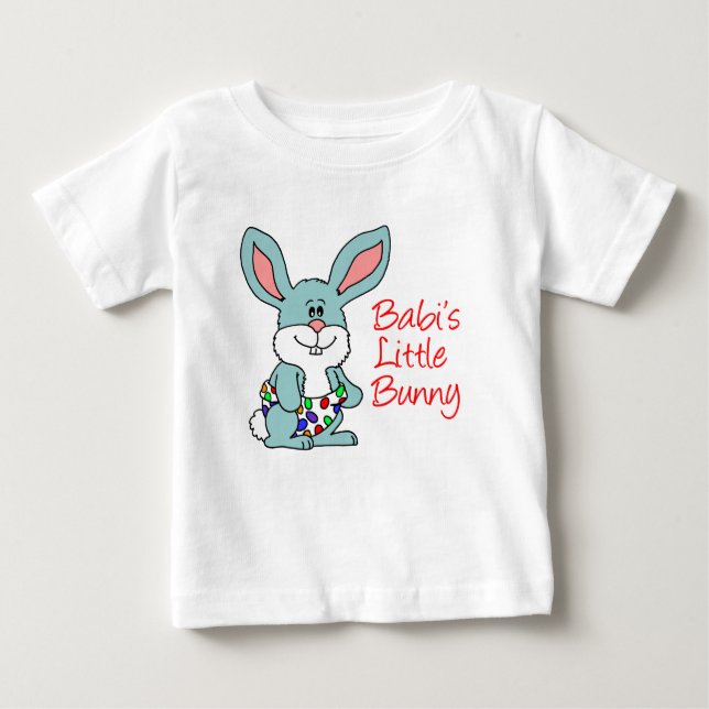 T-shirt Pour Bébé Le petit lapin de Babi (Devant)