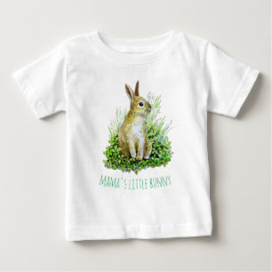 T-shirt Pour Bébé le petit lapin de maman